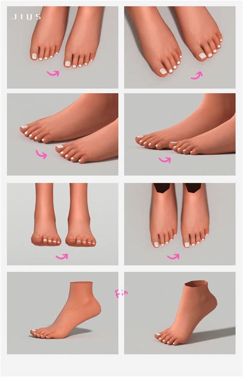 jius sims 4|jius foot override sims 4.